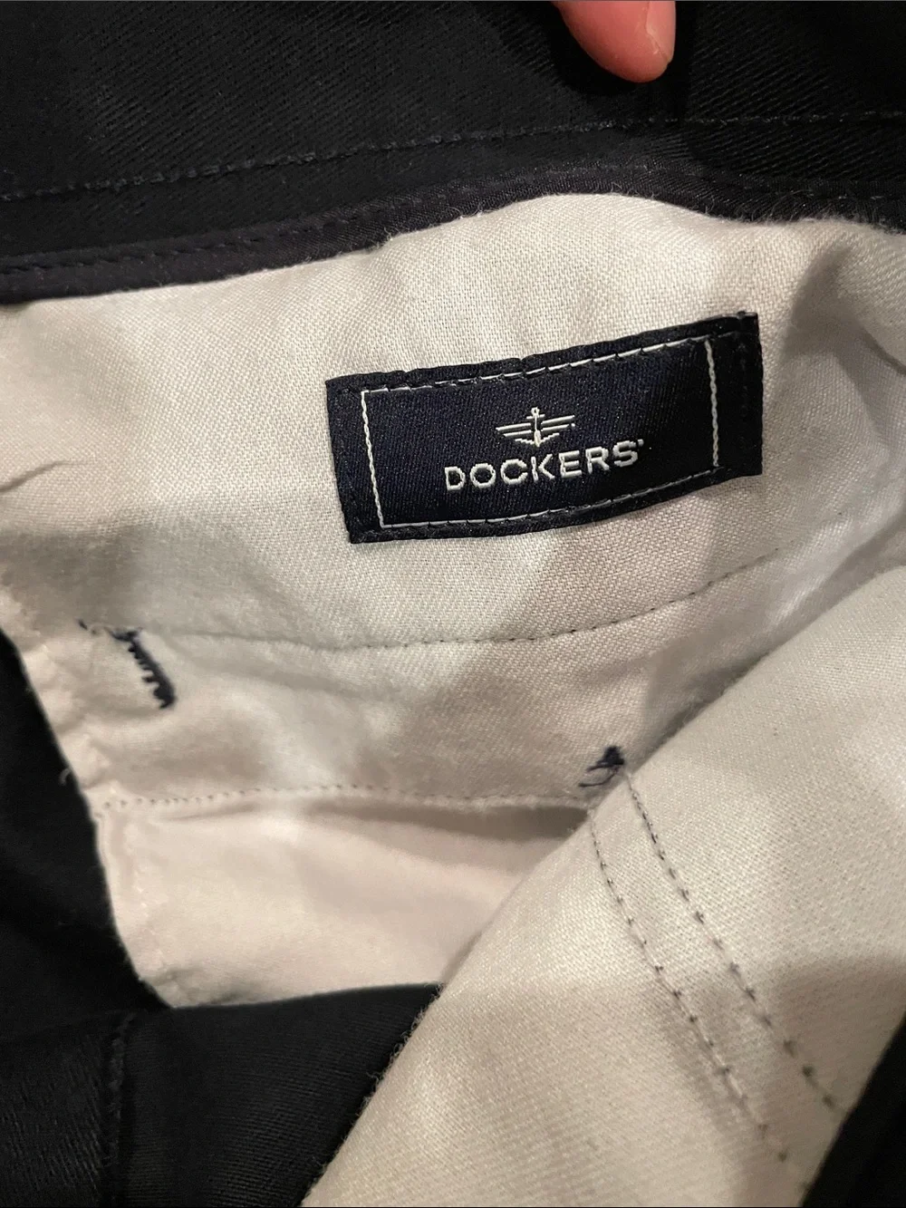 Dockers Men's Straight-Leg Dress Pants - Black
